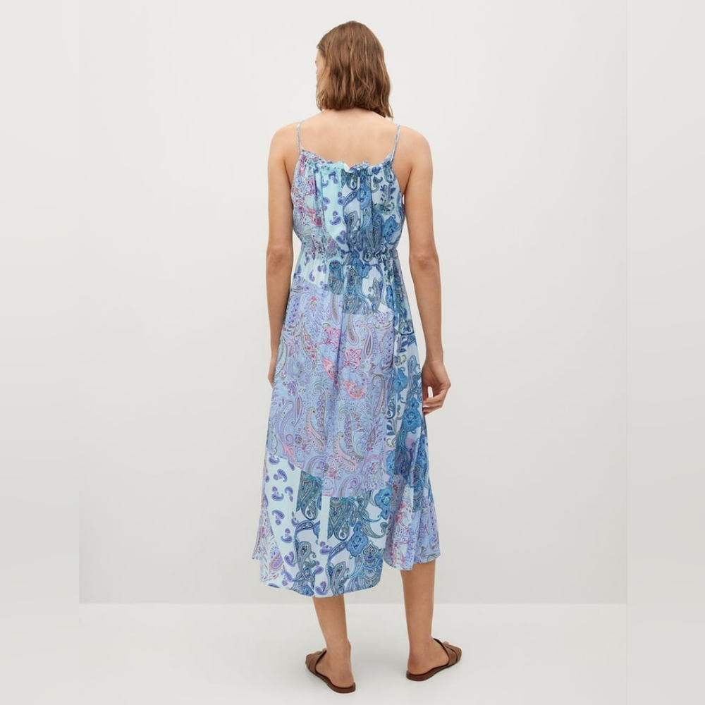 🔥Last 3🔥MANGO Paisley dress - Picture 3 of 4